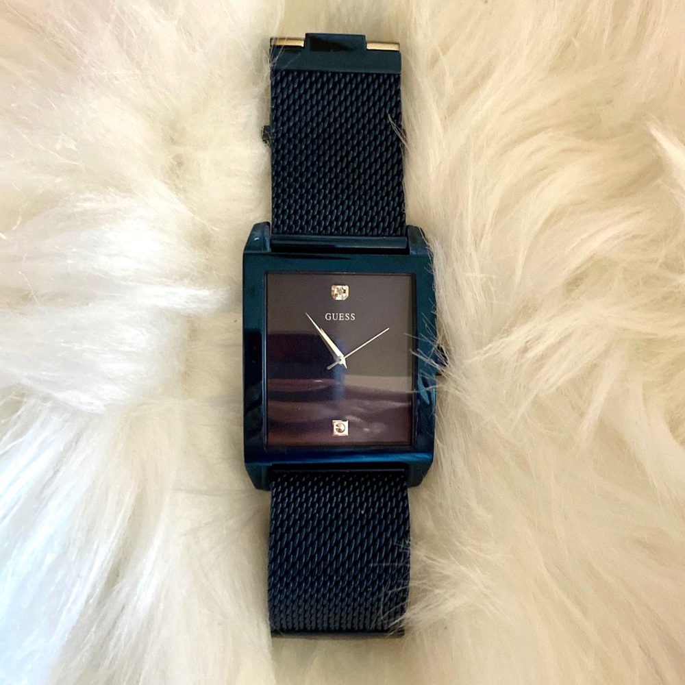🆕 Guess Diamond-Accent Stainless Steel Watch
